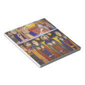 Afrika, Äthiopien. Kunstwerk mit Aposteln und Notizblock (angewinkelt)