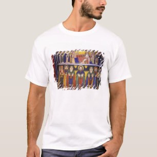 Afrika, Äthiopien. Kunstwerk mit Darstellung von A T-Shirt