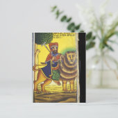 Afrika, Äthiopien. Kunstwerk zur Darstellung von L Postkarte (Stehend Vorderseite)
