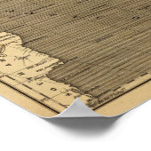 Afrika, Atlantik Poster (Ecke)