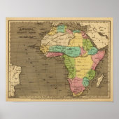 Afrika, Atlantik Poster (Vorne)