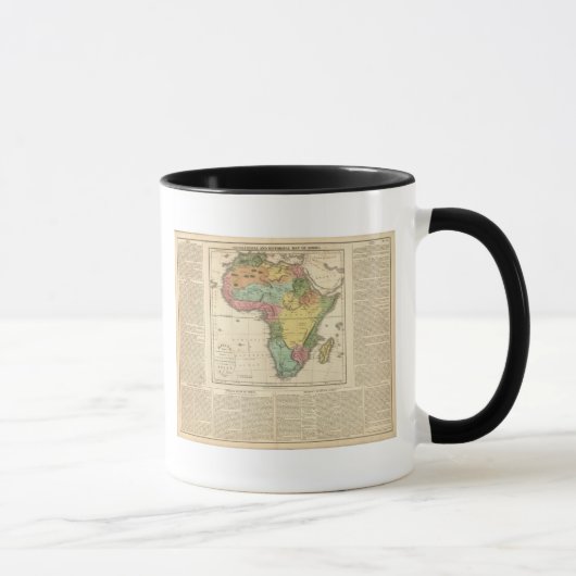 Afrika-Atlas-Karte 2 Tasse (Rechts)