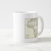 Afrika Atlas Karte Jumbo-Tasse (Vorderseite Rechts)