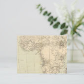 Afrika Atlas Karte mit Kolonien (Stehend Vorderseite)
