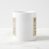 Afrika - Atlas Karte von Afrika Jumbo-Tasse (Vorderseite)