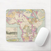 Afrika - Atlas Karte von Afrika Mousepad (Mit Mouse)