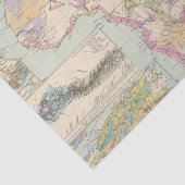 Afrika - Atlas-Karte von Afrika Seidenpapier (Ausschnitt)