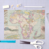 Afrika - Atlas-Karte von Afrika Seidenpapier (Handwerk)