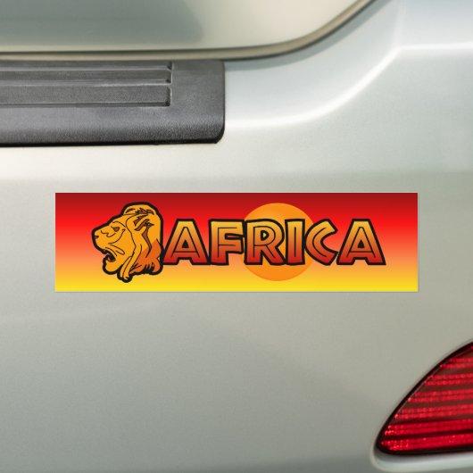 Afrika-Autoaufkleber Autoaufkleber (Auf Auto)