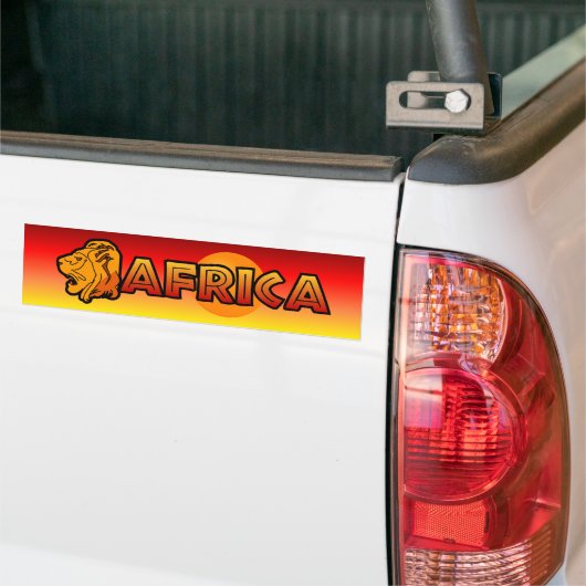Afrika-Autoaufkleber Autoaufkleber (Auf Lkw)