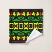 Afrika Badhandtuch Set (Waschlappen)