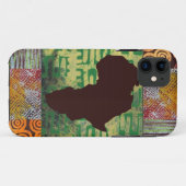 Afrika-Batik kopiert Fall Case-Mate iPhone Hülle (Rückseite (Horizontal))