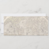 Afrika-Boarding-Durchlauf-Hochzeits-Einladung Einladung (Rückseite)