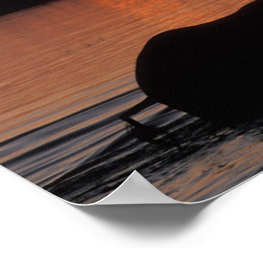 Afrika, Botsuana, Chobe National Park, Herd of Poster (Ecke)