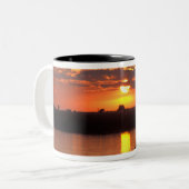 Afrika, Botsuana, Chobe National Park, Herde Zweifarbige Tasse (Vorderseite Links)