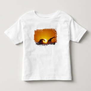 Afrika, Botsuana, Chobe-Nationalpark, Giraffe 2 Kleinkind T-shirt