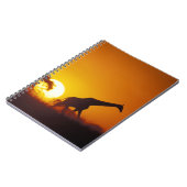 Afrika, Botsuana, Chobe-Nationalpark, Giraffe 2 Notizblock (Linke Seite)