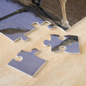 Afrika, Botsuana, Chobe-Nationalpark, Giraffe Puzzle (Seite)