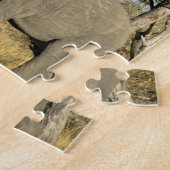 Afrika, Botsuana, Okavango-Delta. Afrikanisch 2 Puzzle (Seite)