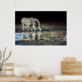 Afrika, Botsuana, Okavango-Delta, Davison-Lager Poster (Küche)