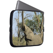 Afrika, Botswana, das Okavango-Delta. Afrika 2 Laptopschutzhülle (Vorne Rechts)