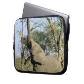 Afrika, Botswana, das Okavango-Delta. Afrika 2 Laptopschutzhülle (Vorderseite Links)