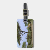 Afrika, Botswana, das Okavango-Delta. südlich Gepäckanhänger (Vorderseite vertikal)