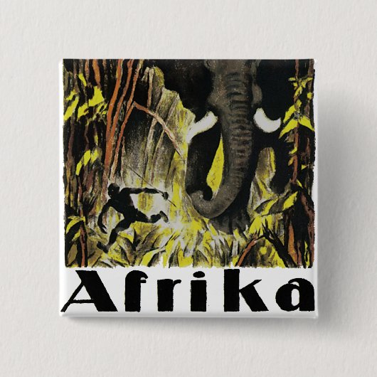 Afrika Button (Vorderseite)