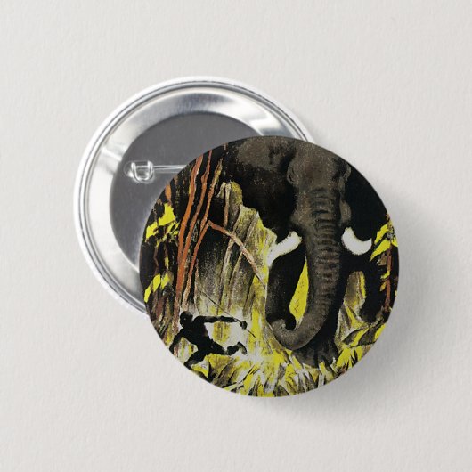 Afrika Button (Vorne & Hinten)