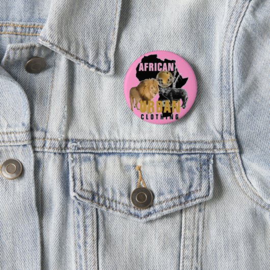 Afrika-Buttonknopf Button (Beispiel)