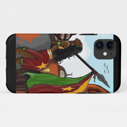 AFRIKA Case-Mate iPhone HÜLLE (Rückseite (Horizontal))