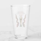 Afrika-Cup in Marokko Glas (Rückseite)