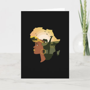 Afrika der Frauen Karte