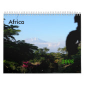 Afrika der Kilimandscharo Kalender (Titelbild)