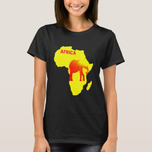 Afrika der reichste Kontinent in der Welt-Safar T-Shirt