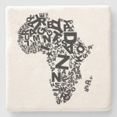 Afrika (deutsch) steinuntersetzer (Vorderseite)
