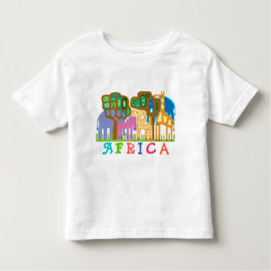 AFRIKA - Dschungeltiere Kleinkind T-shirt