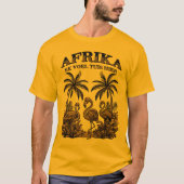 Afrika - ek voel tuis hier - (Heimat) T-Shirt (Vorderseite)