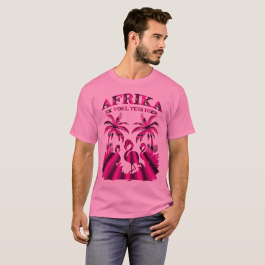 Afrika - ek voel tuis hier - (Heimat) T-Shirt (Vorne ganz)