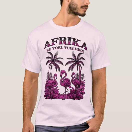 Afrika - ek voel tuis hier - (Heimat) T-Shirt (Vorderseite)