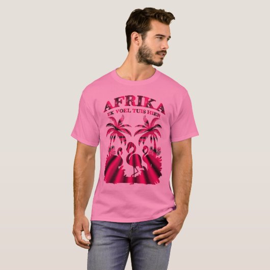 Afrika - ek voel tuis hier - (Heimat) T-Shirt (Vorne ganz)