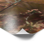 Afrika Elefant, ICH FÜHLE IHR HERZ Fotodruck (Ecke)