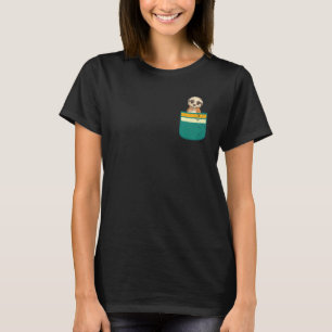 Afrika Erdmännchen Taschen Tier Süßes Erdmännchen T-Shirt