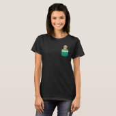Afrika Erdmännchen Taschen Tier Süßes Erdmännchen T-Shirt (Vorne ganz)