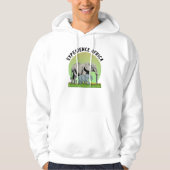 Afrika erleben hoodie (Vorderseite)