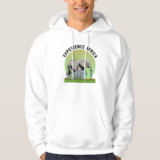 Afrika erleben hoodie (Vorderseite)