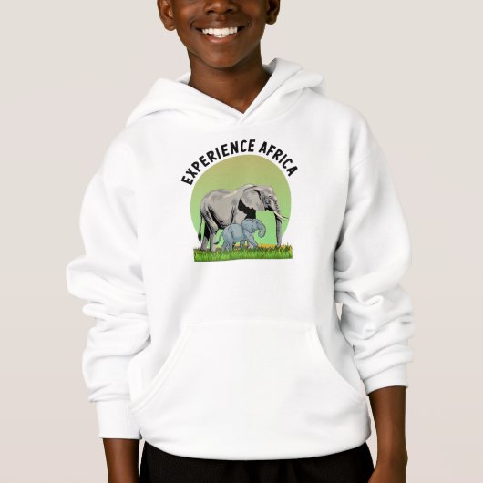 Afrika erleben hoodie (Vorderseite)