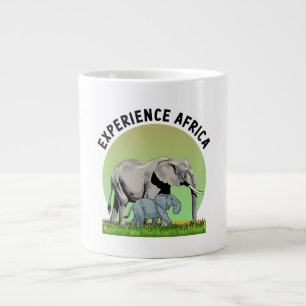Afrika erleben Jumbo-Tasse