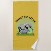 Afrika erleben strandtuch (Vorderseite)