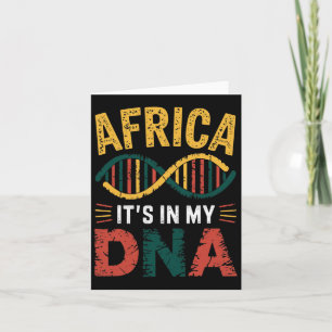 Afrika Es Steckt In Meiner Dna Afrikanisches Erbe  Karte